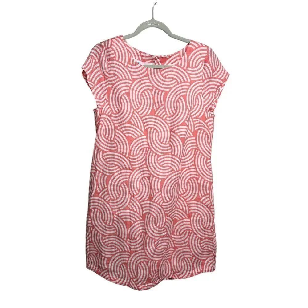 Island Company Interlocking Patterned Capricorn Mini Dress Sz. M